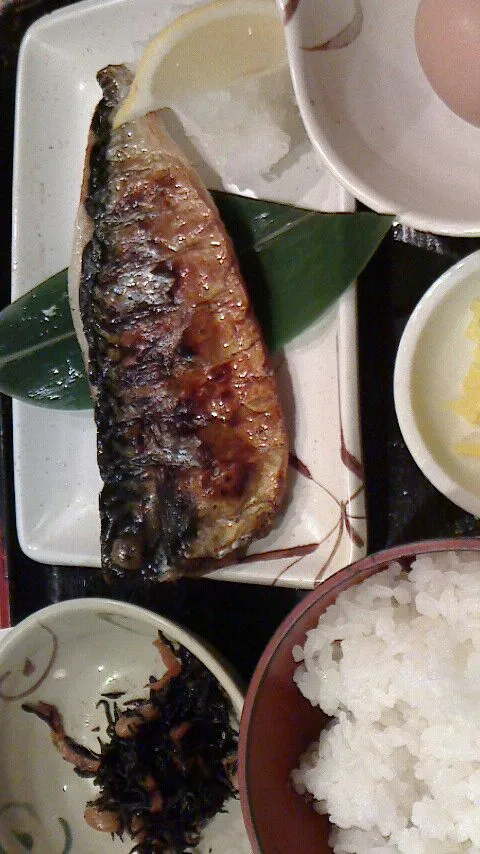 焼き魚定食。塩鯖|hisashiさん