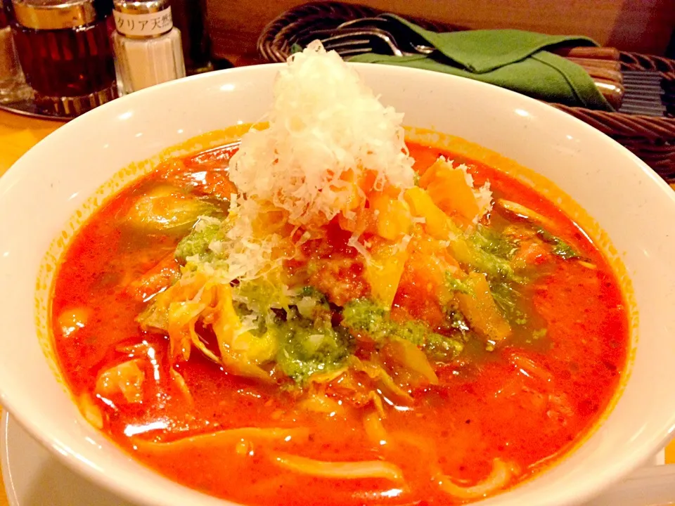 セロリの花 ミネストローネ麺|ルドルフさん