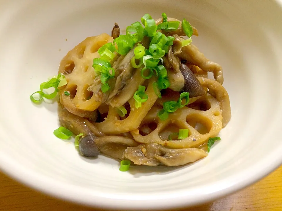 ベンベンさんの料理 スピードメニュー♬蓮根味噌焼き|みきおさん