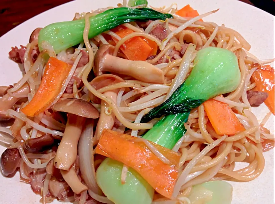 お野菜たっぷり上海風焼きそば👍|和ははさん