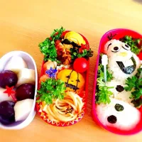 Snapdishの料理写真:オラフ弁当♡|linaさん