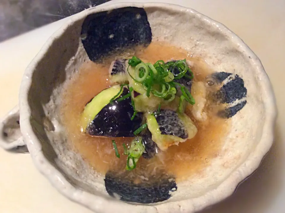 大和茄子のおろしあんかけ|天理 創作和食 すず美さん