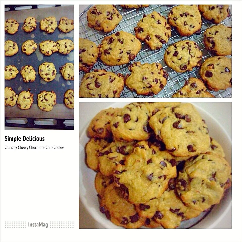 Crunchy Chewy Chicolate Chip Cookies|YuliaStevieさん