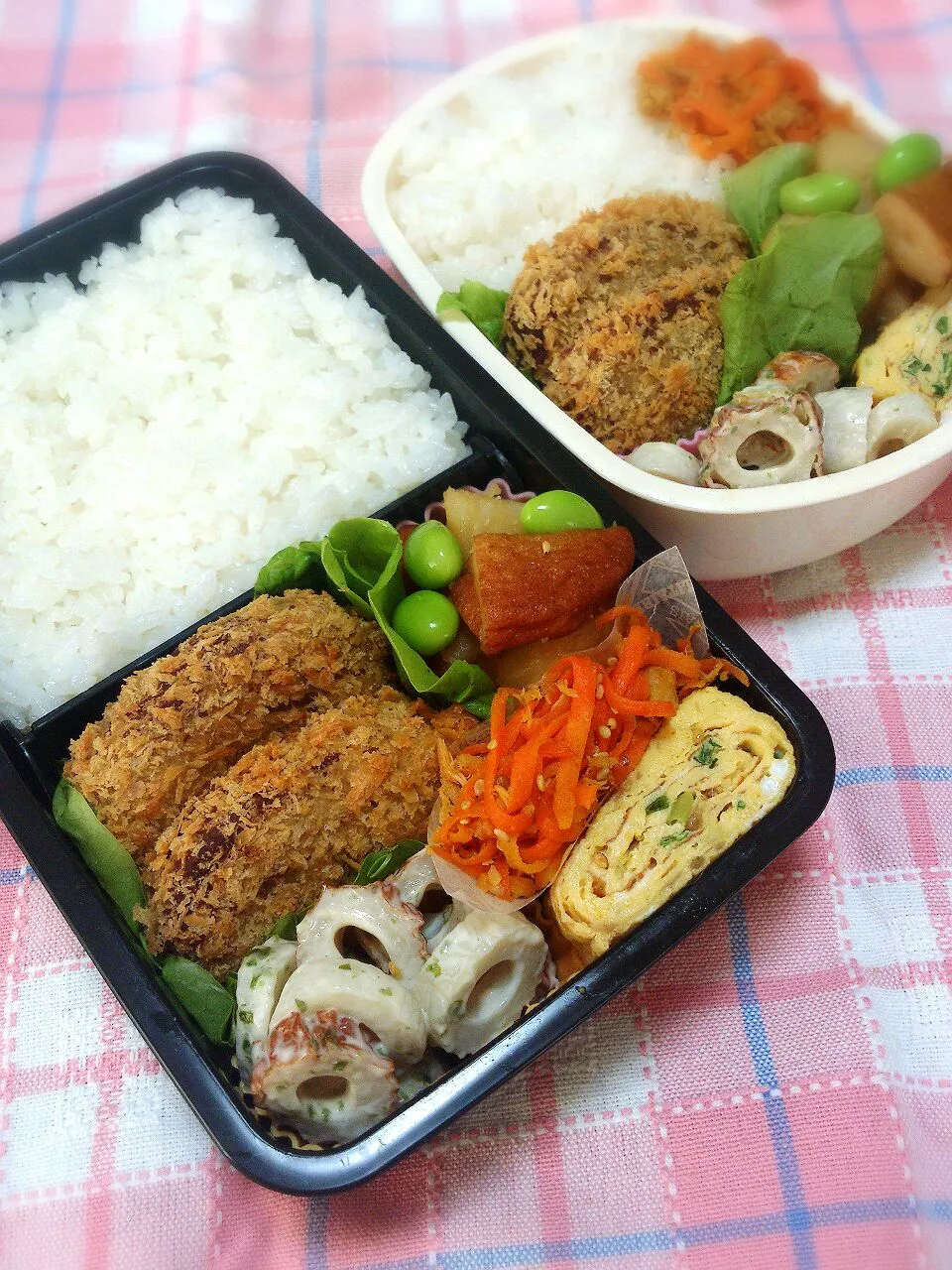 Snapdishの料理写真:2014.10.3 男子高校生弁当|yukiさん