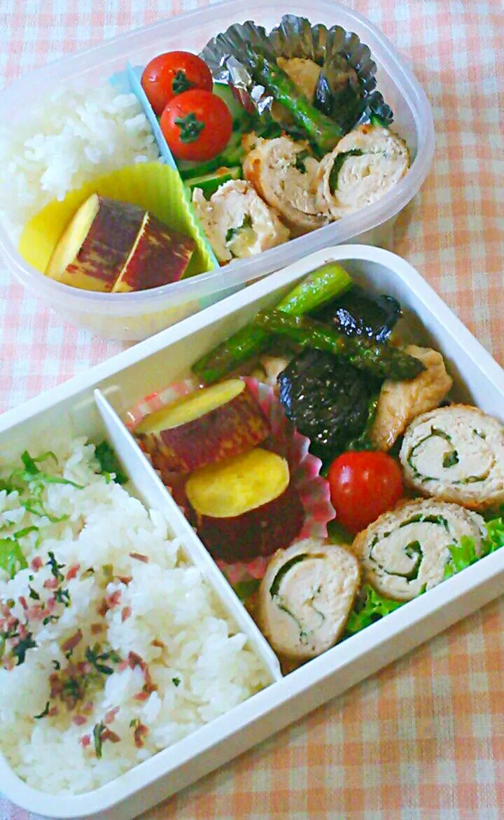 10/3 息子と私のお弁当|オオトモさん