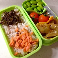 Snapdishの料理写真:今日のお弁当|名狩野 あったろさん