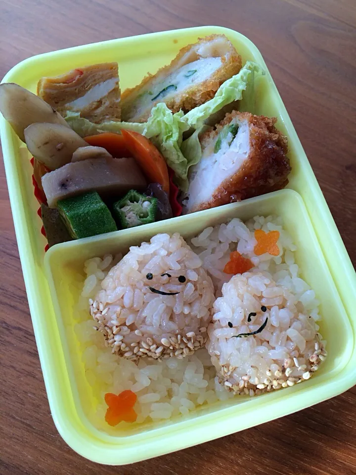 Snapdishの料理写真:栗ご飯弁当|manacocoさん