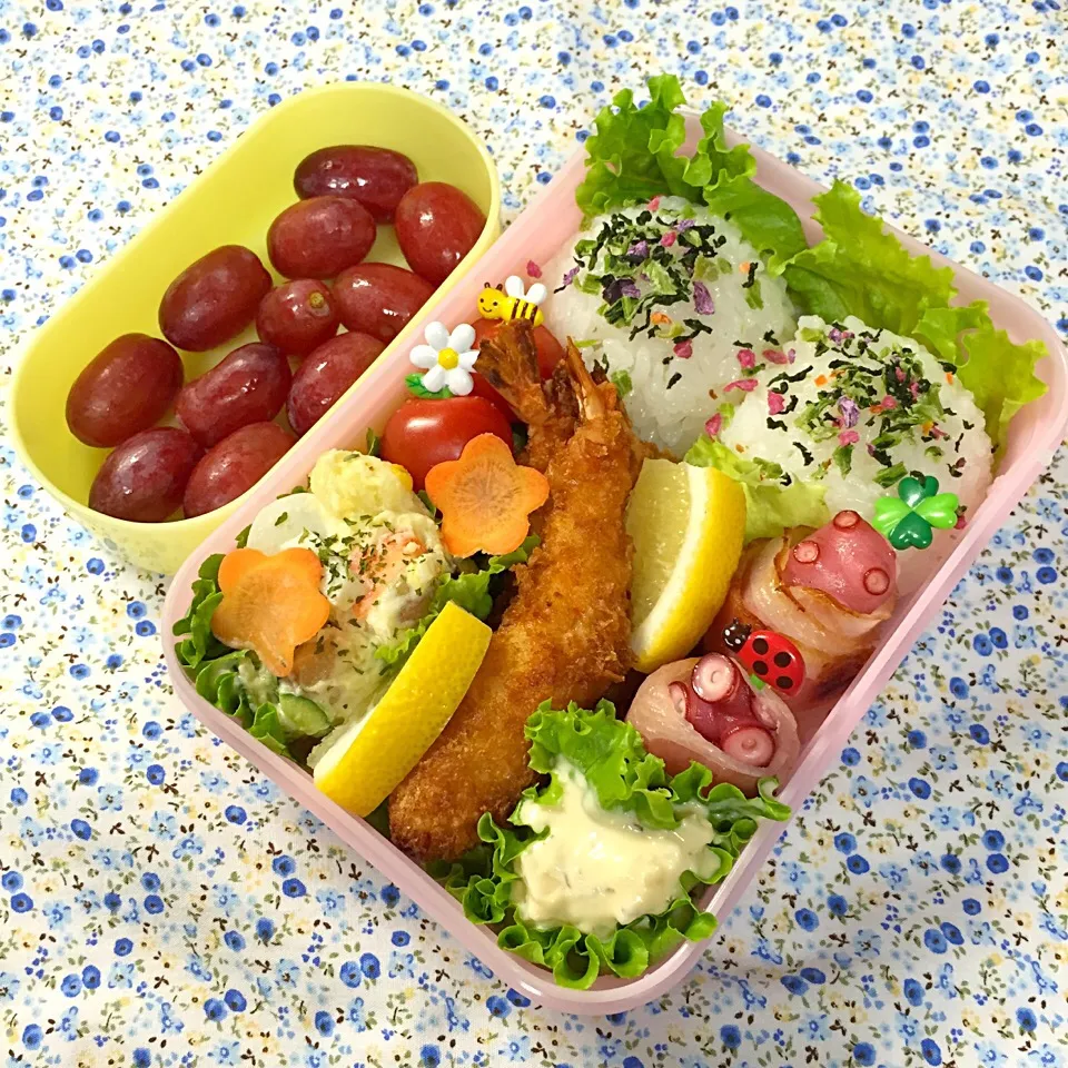 Snapdishの料理写真:中1女子 今日のお弁当|Kunicomさん