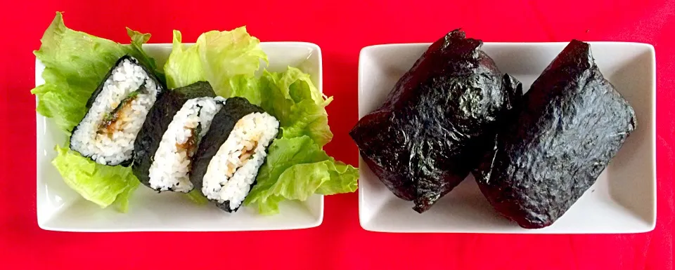 昼ごはんはつなぎ飯^o^おにぎらず^o^|はみちゃんさん