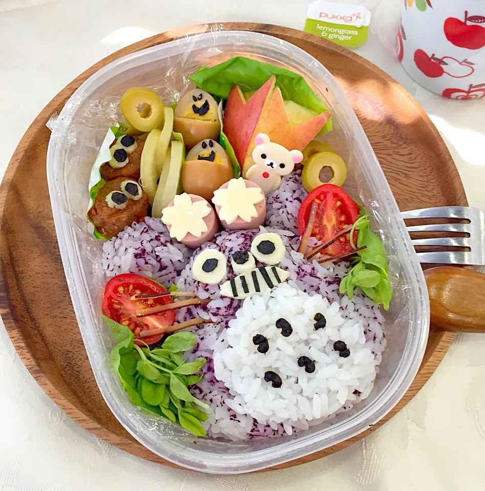 Lunch: my neighbor #totoro #kyaraben lunch|Kumigarさん