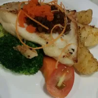 seared cod fish from olio cafe|Julianaさん