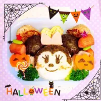 ミニーハロウィン弁当♡|coconutさん