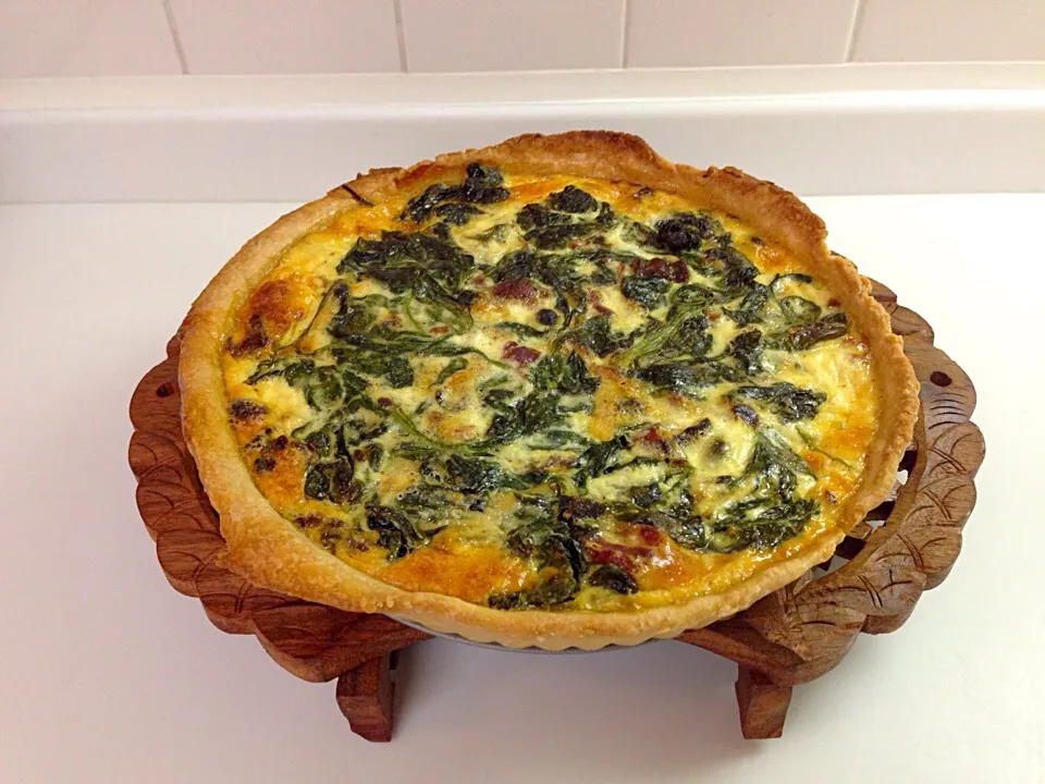 Gouda Spinach Quiche|Bryannah Cintronさん