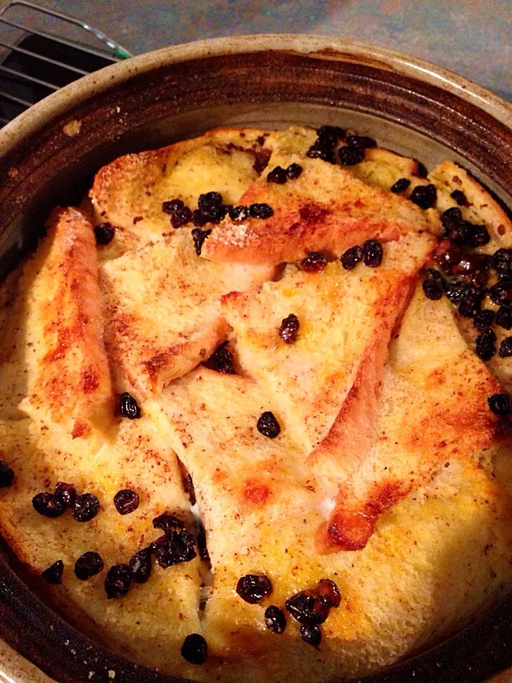 Bread and butter pudding|Miriam Hughesさん