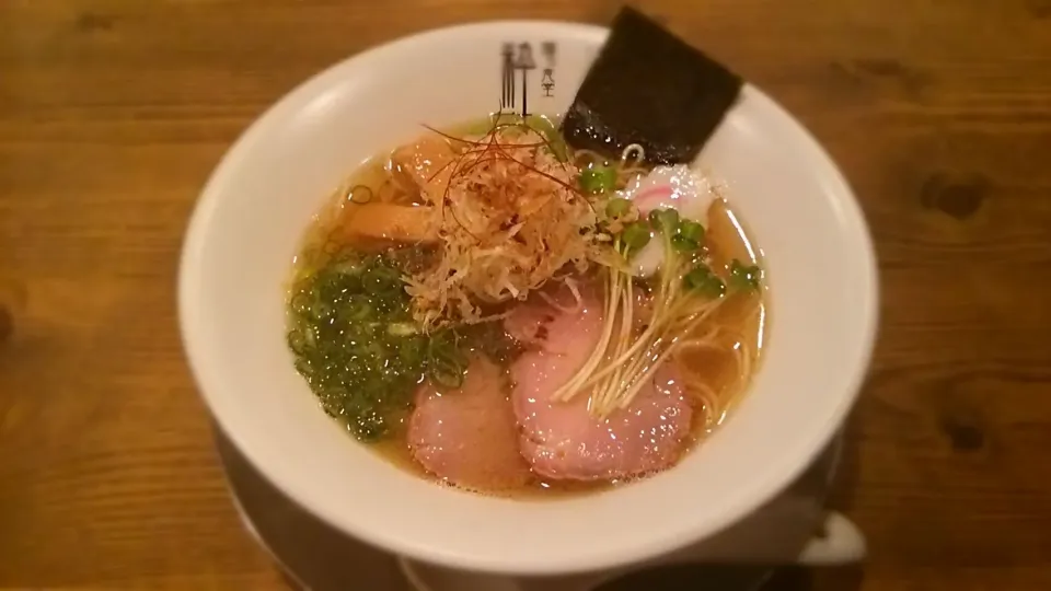 Snapdishの料理写真:煮干し塩らぁ麺|麺's食堂粋蓮さん