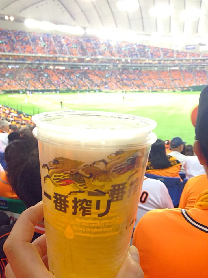 東京ドーム⚾️ビール🍺|アイさん