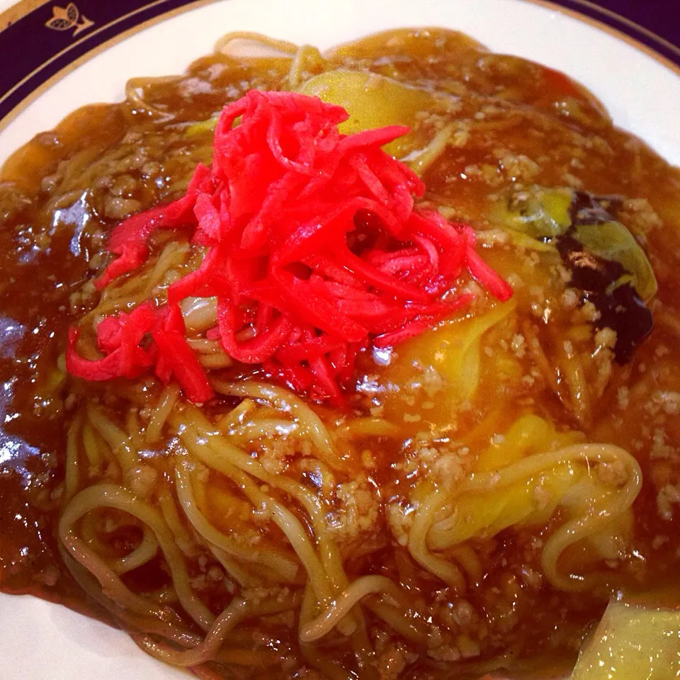 北京のあんかけ焼きそば|権八ぺぺフミさん