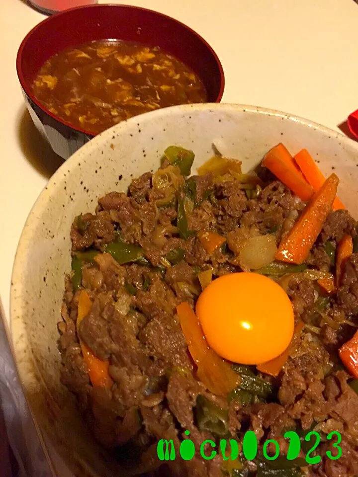 生姜たっぷり牛丼|いつみさん