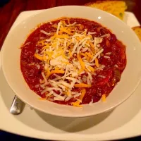 Bison chili and corn bread|Angelinaさん