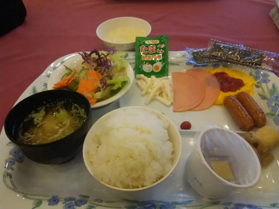 Snapdishの料理写真:ホテルマロウドの朝食バイキング|東京ライオンズさん