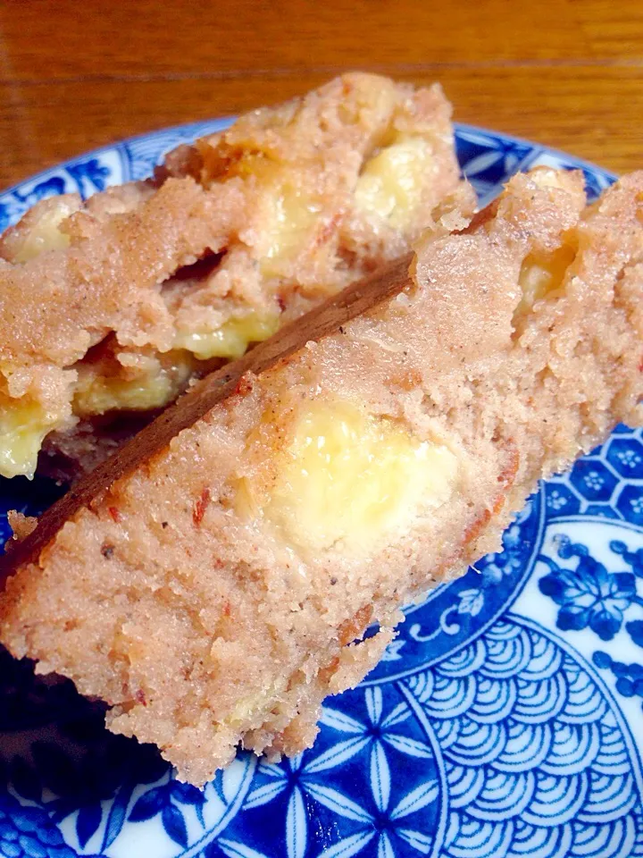 Gluten, dairy, wheat free banana pound cake グルテン、乳製品、小麦フリーバナナケーキ|Tanuさん