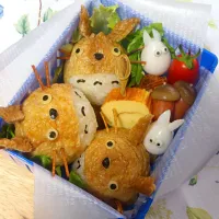 ひろりんさんの料理 お稲荷トトロの作り方