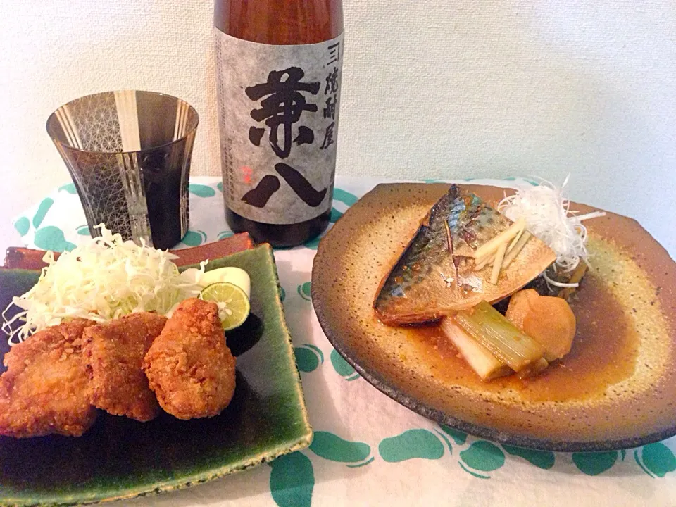 サバ味噌煮・本鮪の唐揚げ(お惣菜)|藤井裕之さん