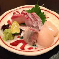 Snapdishの料理写真:刺身の盛り合わせ|あちょんさん