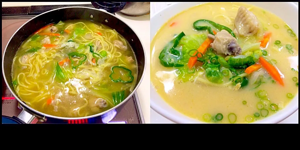 Snapdishの料理写真:Pinoy pancit lomi..(~_~)|Mizz Palomaさん