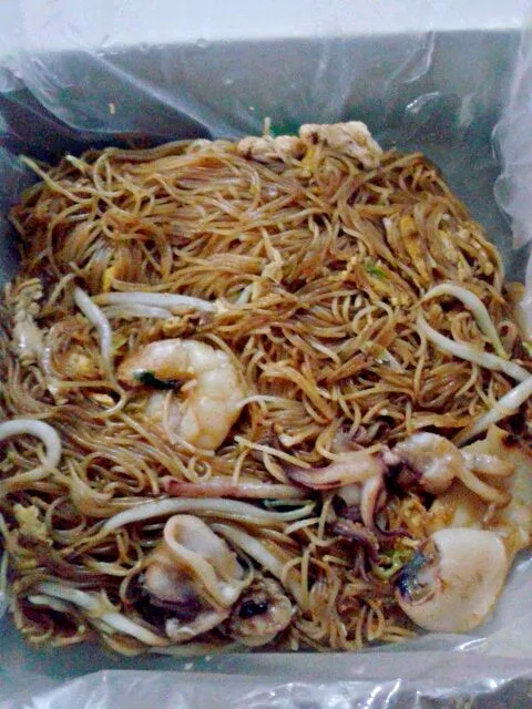 Oct 4. Dinner @ 8:40pm #seafood #beehoon|Ren Bhaiさん