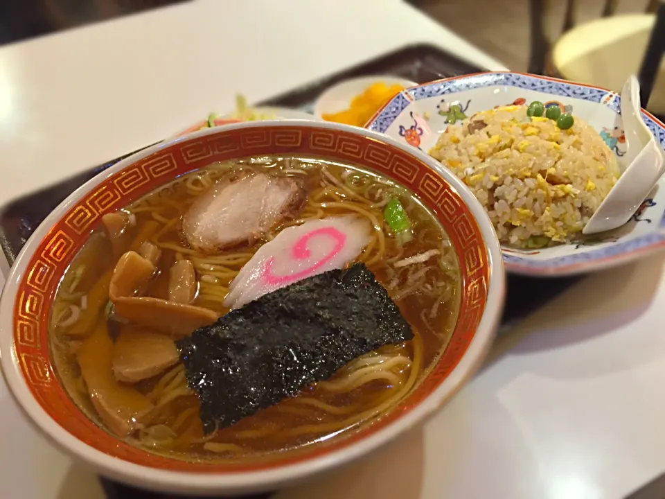 漢陽楼別館 半チャンラーメン|ddr3rdmixさん