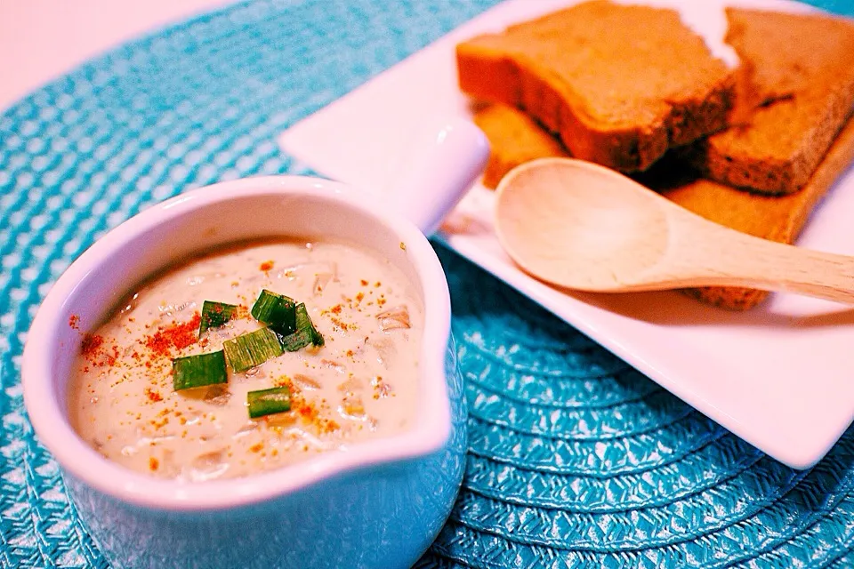 Mushroom soup #vegan|Leahさん