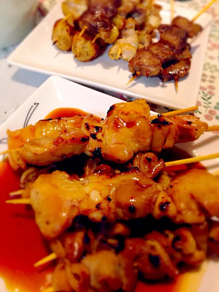 Snapdishの料理写真:焼き鳥 ムサシ|ショコラさん