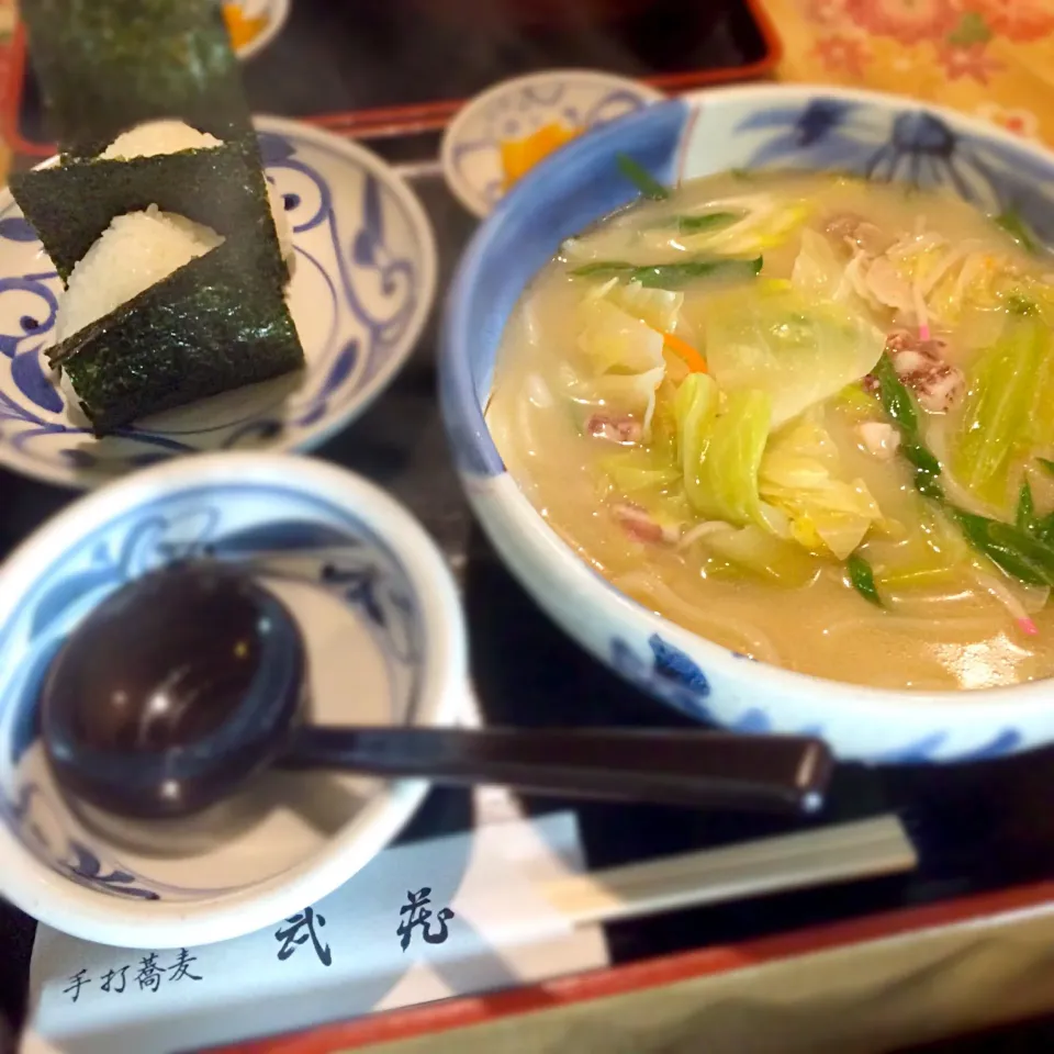 ちゃんぽんうどん定食|沙羅さん