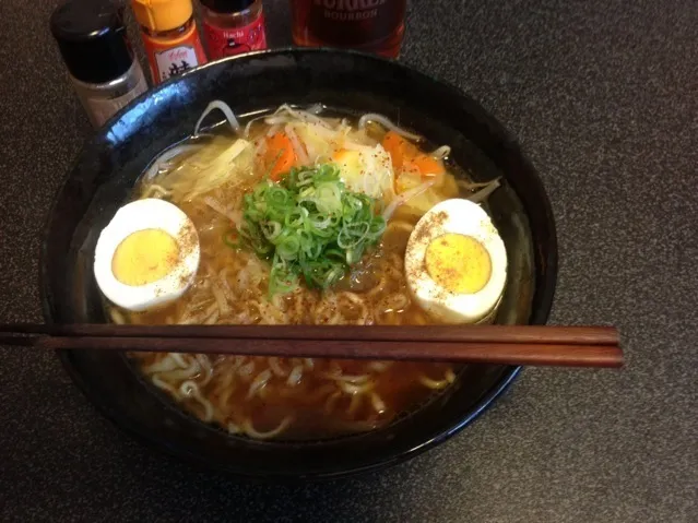 マルちゃん正麺、味噌味！꒰ •ॢ  ̫ -ॢ๑꒱✩✨|サソリさん