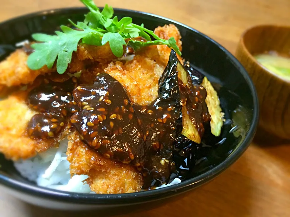 チキン味噌カツ丼|RieRie☻さん