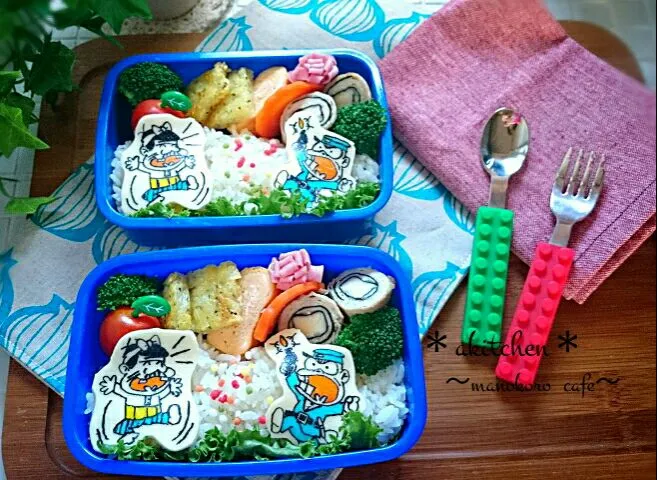 バカボンのパパとほんかん弁当(笑)|あきさん