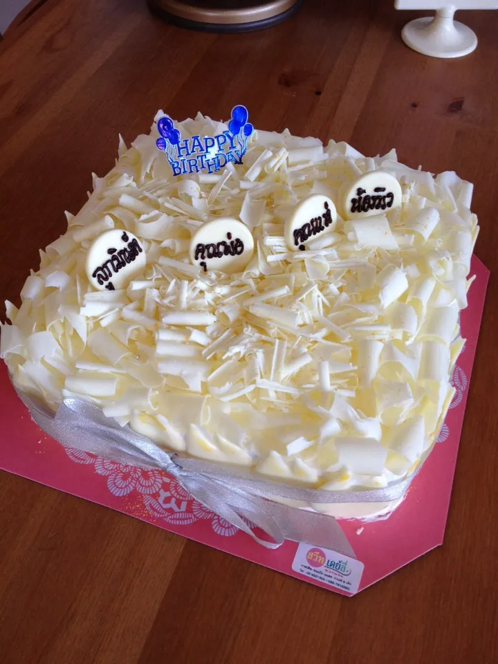 White chocolate cake|Je T'en Prie Coffeeさん