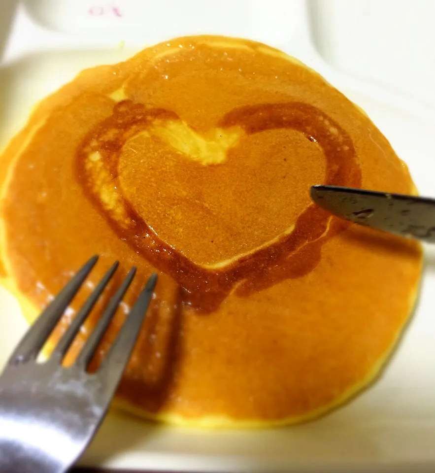 ホットケーキ、３枚目☆|ましてさん