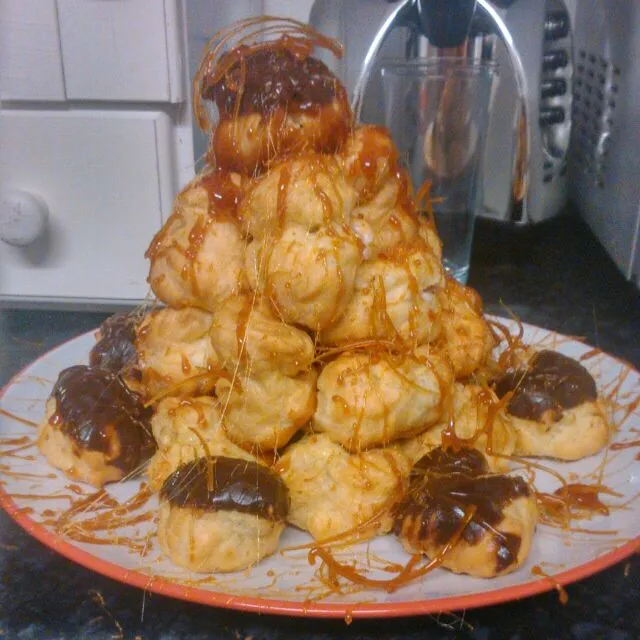 Snapdishの料理写真:One of the entries in this weeks icookedthis food challenge. This weeks challenge was choux pastry. Thanks to all our members who took part. Can not wait to fin|icookedthisさん