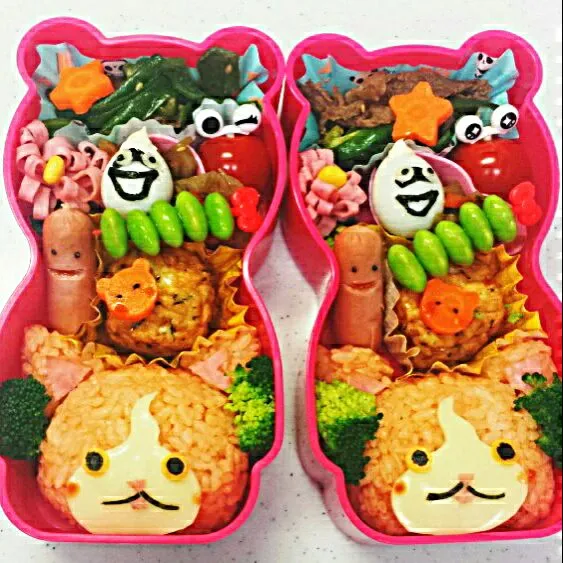 ジバニャン＆ウイスパー 妖怪弁当|ちえりさん