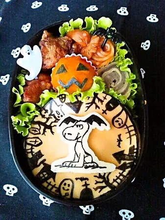 ハロウィン スヌーピー弁当|namimoさん