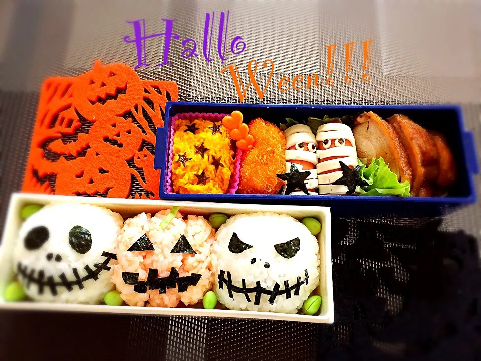 ☆ハロウィン★                              ★ジャック弁当☆|Mi-cobさん