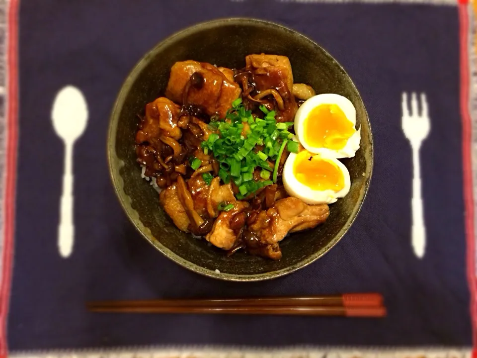 照り焼き鶏タマ丼！|Chie N⭐さん