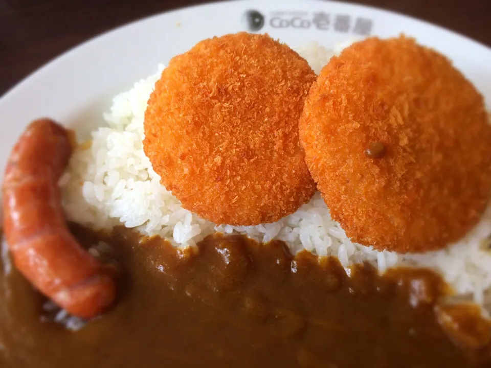 関西限定 甘くて辛いカレー、カニクリームコロッケ、粒マスタードタルタルソーストッピング 500g|buhizouさん