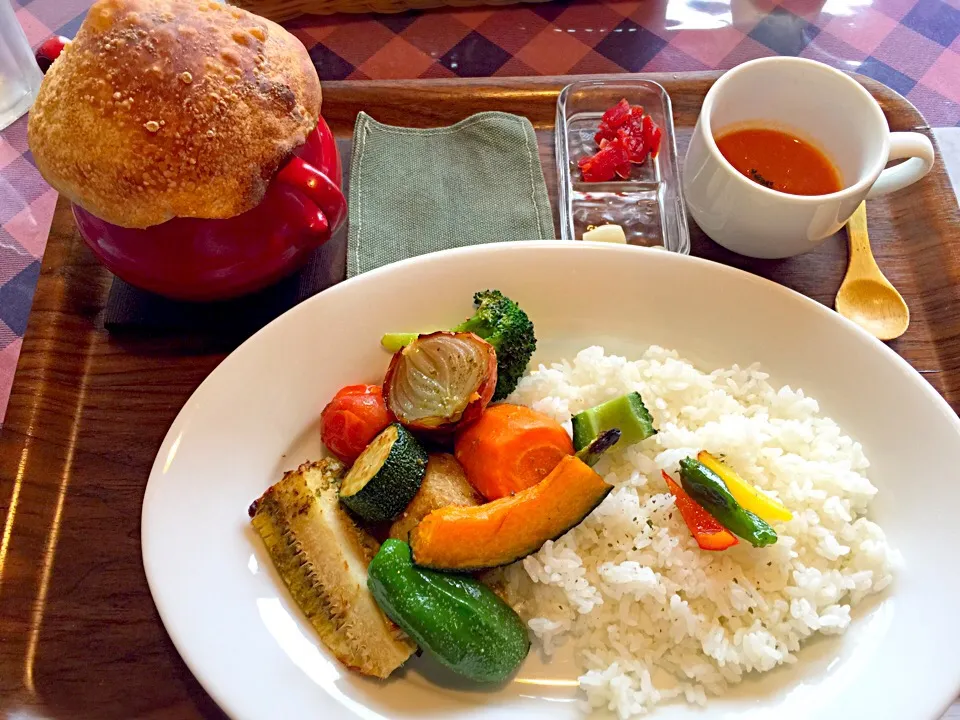 Snapdishの料理写真:壺焼きカレー|水蓮さん