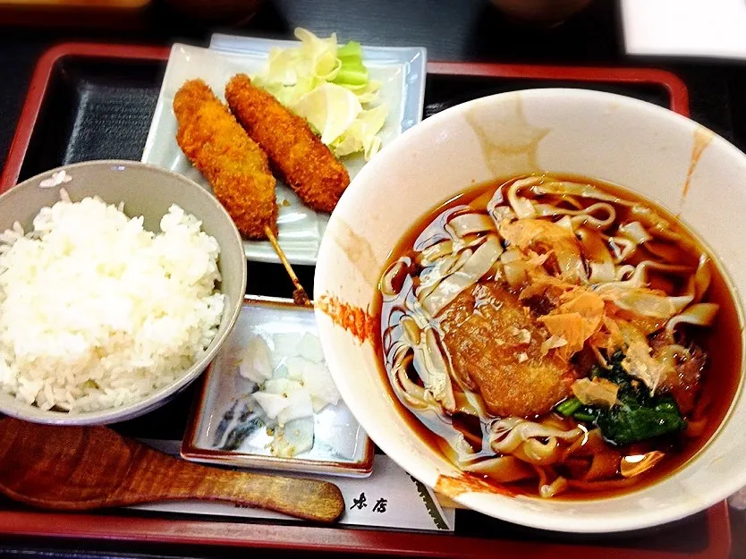 きしめん定食|美也子さん