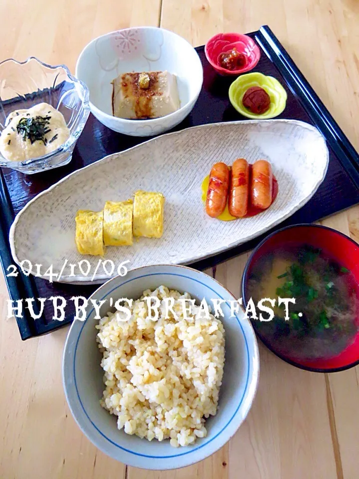 台風大丈夫ですか〜？パパ朝食|ゆりえさん