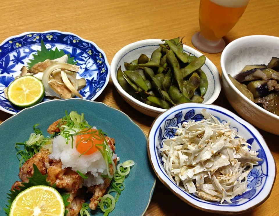 秋の味覚の晩御飯🍻🍻|川上千尋さん