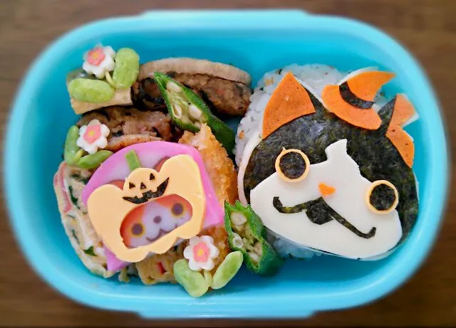 Snapdishの料理写真:ハロウィンジバニャン弁当|國澤志保子さん